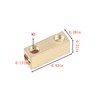BEKMLOD 20Pcs 8 Awg,8 Gauge Docking Connector, Copper Clamp Kit,