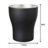 Apex Heart BA-1340 Pair Double Wall Cup with Non-Melting Ice