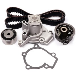 SCITOO Timing Belt Kit TS26284A WP9137 A026WP TCKWP284A Timing Belt Water Pump Kit 2006-2012 for Hyundai Elantra 2007-2008 for Hyundai Tiburon 2006-2009 for Hyundai Tucson 2010-2011 for Kia Soul