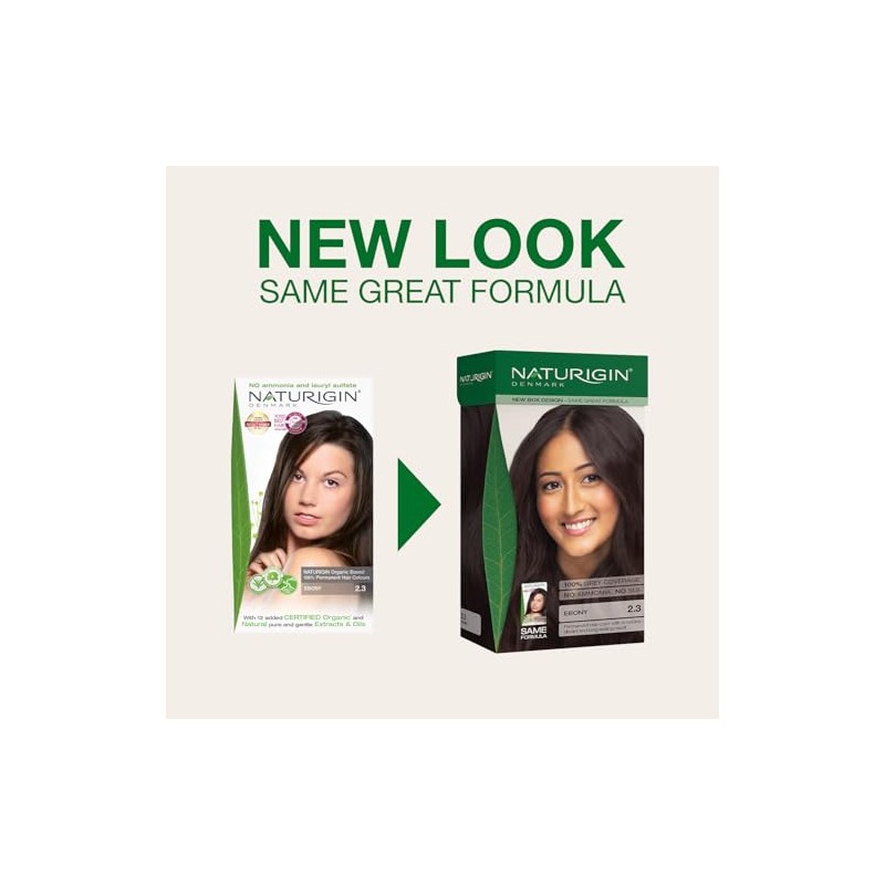 Naturigin Hair Colour - Permanent - Ebony - 1 Count