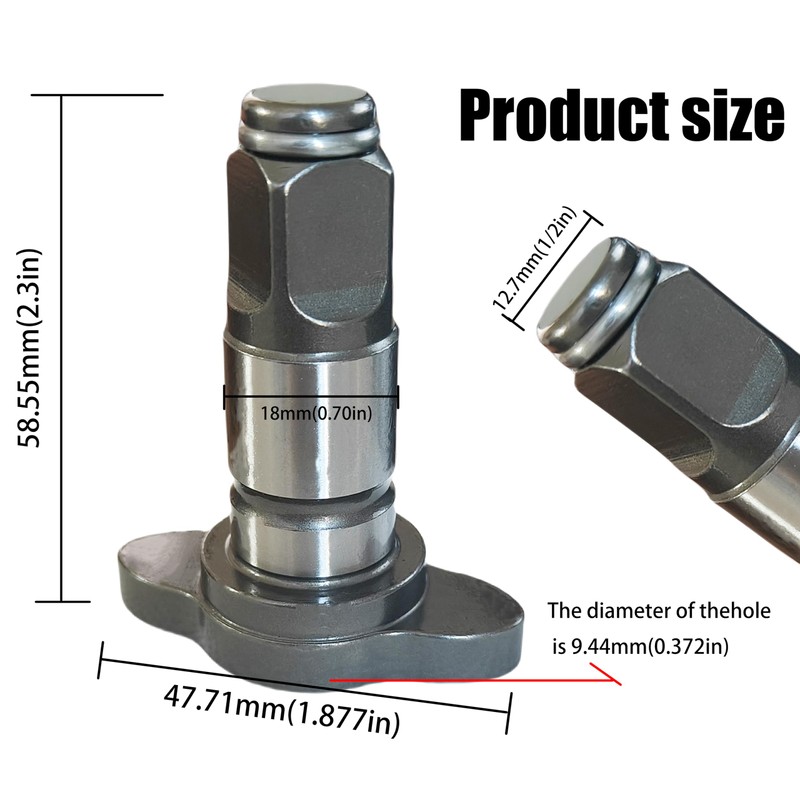 GRWZMGD Square Anvil Assembly 1/2'' 42-06-0047,42-06-2760, compatible with M18 2763-059
