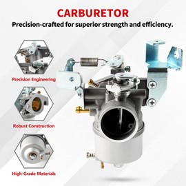 Carburetor Compatible with Yamaha G2 G5 G8 G9 G11 1985-1995 4-Cycle Golf Cart,Carb Replace OEM# J38-14101-00 J38-14101-01 J38-14101-02