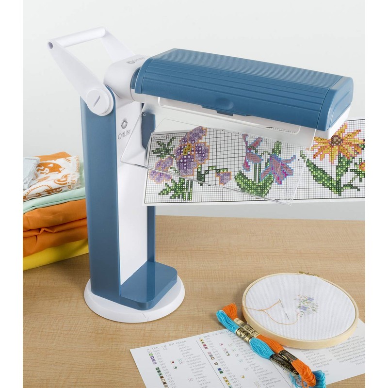 OttLite 13 Watt Magnifier Task Lamp with 2X Magnification and