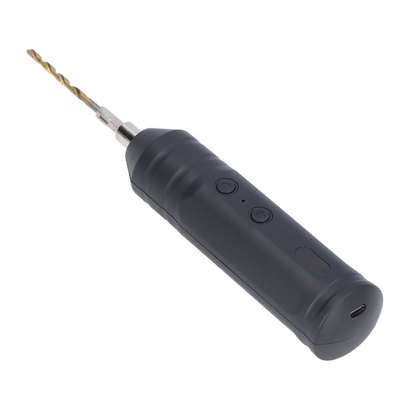 Electric Screwdriver Cordless with 3pcs Twist Drill Bit Tool Set