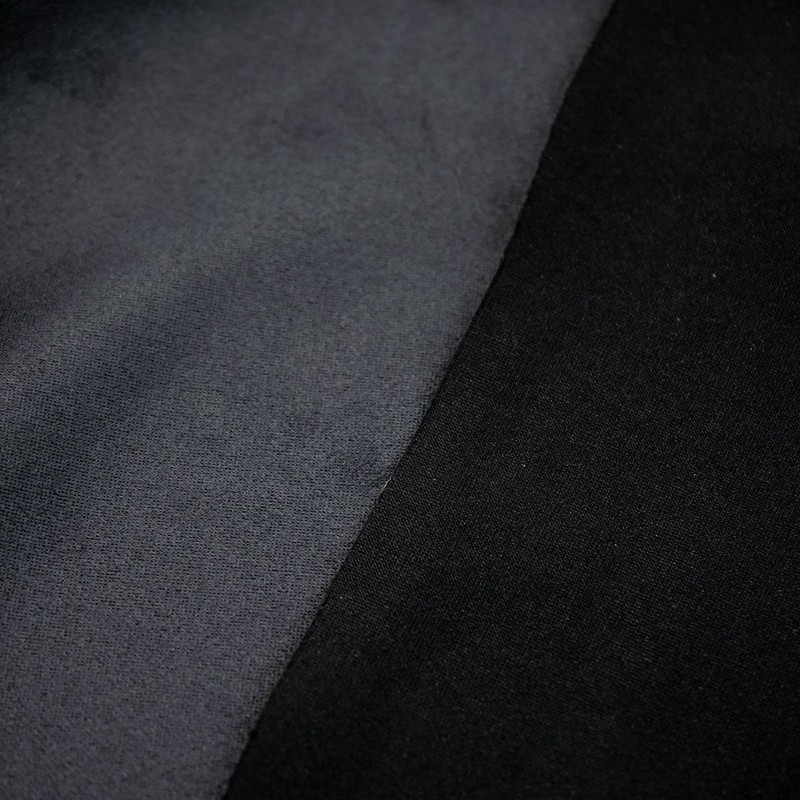 Alcantara Style Charcoal Stretch Spandex Faux Suede Fabric - Perfect