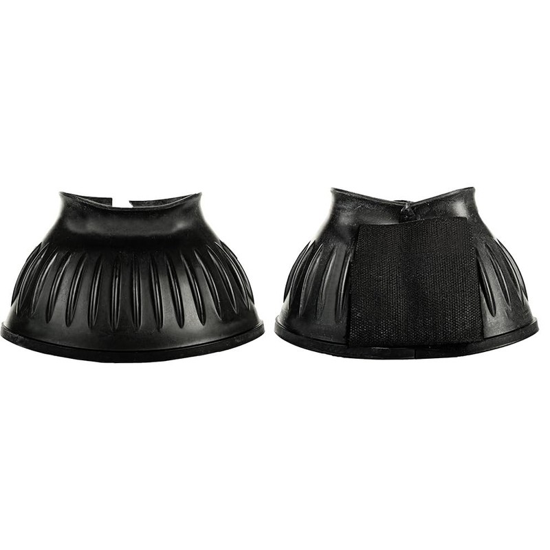 HKM 8605 Atlanta Jumping Bells Rubber Bell Boots Black S