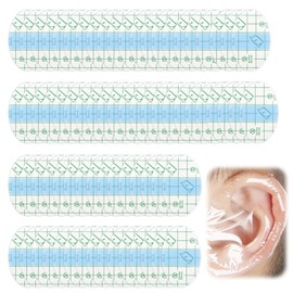 80pcs Ear Covers for Shower,Ear Protectors for Shower,Disposable Breathable Waterproof Ear Stickers,Baby Kids Waterproof Ear Stickers,Sports Breathable Ear Cover,for Baby Kids Adults