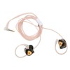 Wired Sound Isolating Earbuds with Microphone Detachable Dynamic Earphone with