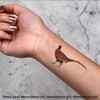4 x 'Pheasant' Temporary Tattoos - Water Resistant, Skin-Safe, Non-Toxic