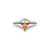 #A4790 Sticker Hunting Command Badge Crest Logo German Army Elite