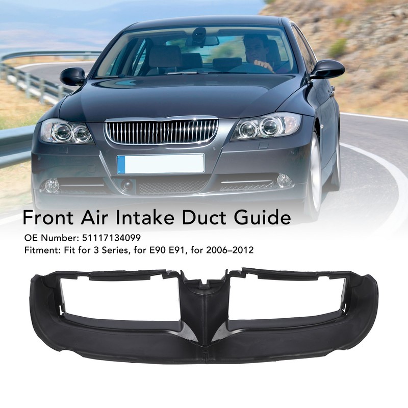 Front Air Intake Duct Guide 51117134099 Enhanced Performance Top Air
