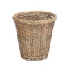 Red Hamper Antique Wash Waster Paper Bin, Wicker, Brown, 28