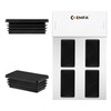 EMFA Lamellar Plugs for Rectangular Pipes 120 x 60 mm