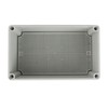 Power Junction Box with Mounting Plate ABS Plastic DIY Electrical