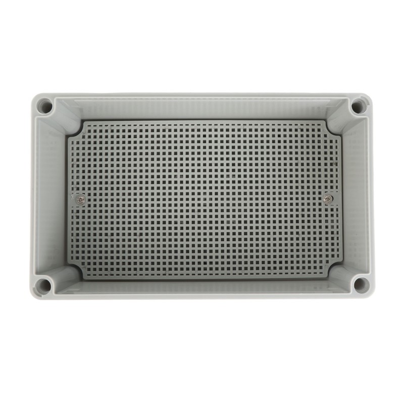 Power Junction Box with Mounting Plate ABS Plastic DIY Electrical