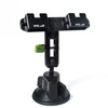 HYS Heavy Duty Radio&Remote Speaker Mic Suction Cup Mount for