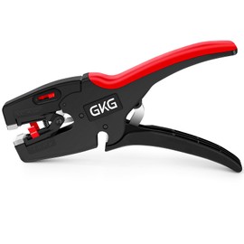 Upgraded Auto Wire Stripper with Adjustment Slider,Stripping Range 7-32AWG,2 in 1 Stripper Tool with Recessed Wire Cutter Works for PVC Insulated Wire in Solid-core,Multiple and Fine Stranded Wires