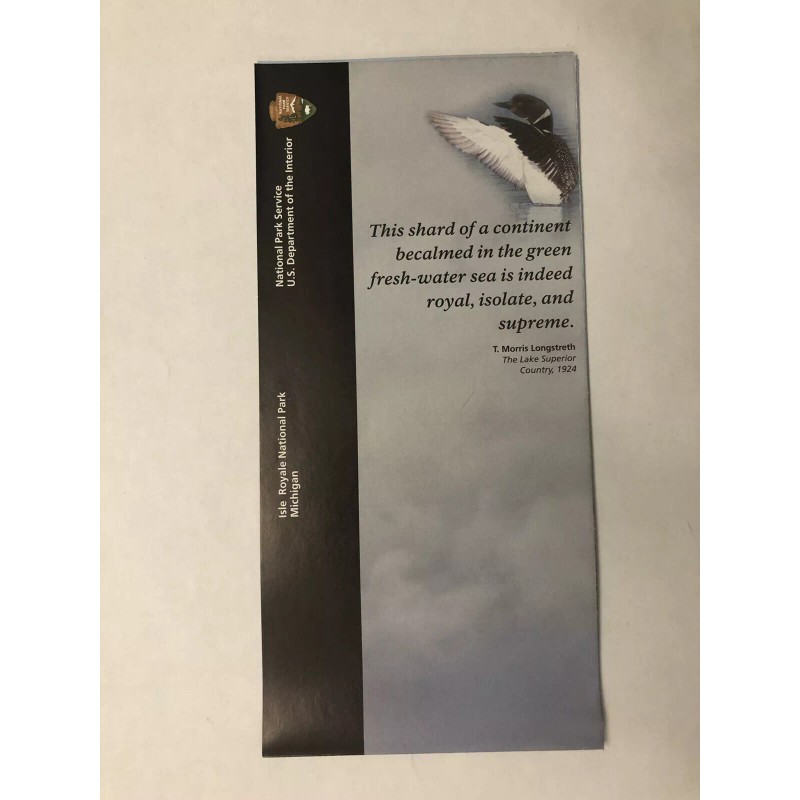 Isle Royale National Park GPO 2024 NEWEST VERSION Unigrid Brochure