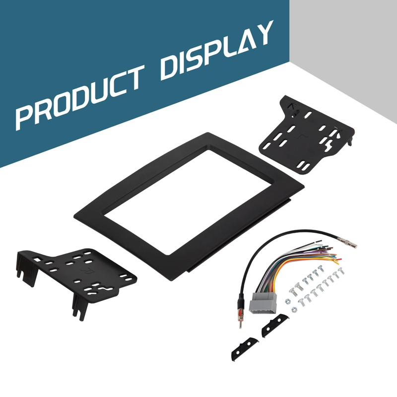 KUAFU Double Din Dash Kit Compatible with 2006-2010 Dodge Ram