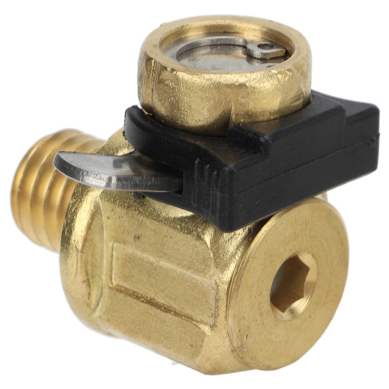 Engine Oil Drain Valve M12‑1.75 Connector Quick Brass Stainless Steel