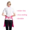 TSD Story 12 Pack Plain Color Bib Aprons Bulk with