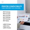 069H Black Toner Cartridge 1-Pack Works with MF753Cdw MF751Cdw LBP674Cdw