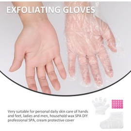 Mascarilla Exfoliante para Pies Varios estilos Prevención de Fugas Guantes Humectantes de Pe, Cuidado Profesional y Suavidad Garantizada Varios estilos para Spa