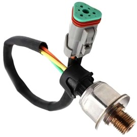 224-4536 3PP6-1 Fuel Rail Pressure Sensor Replacement for On Highway C7 C9 Diesel Engine Replacement for Caterpillar CAT C7 3126 C15 MXS BXS NXS 2244536 194-6726 1946726