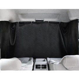 ZATOOTO CT98-BK Car Curtain, For Sleeping in the Car, Magnet Type, Light Blocking, Sunshade, Strong Magnets, Privacy Protection, UV Protection, Disaster Prevention, Front and Rear Seats, Easy