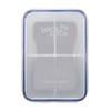 Starfrit LocknLock Plastic Divided Lunch Container - Removable Divider -