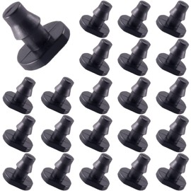 LIKOSO Drip Irrigation Kit for Tubing Adapter - Lock Barbed Hose Connector to 47 Pipe End Plugs (fits 4mm / 7mm ID) Garden Irrigation Sprinkler System Faucet Fittings - Pack of 100