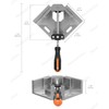 Housolution Right Angle Clamp, [2 PACK] Single Handle 90° Aluminum