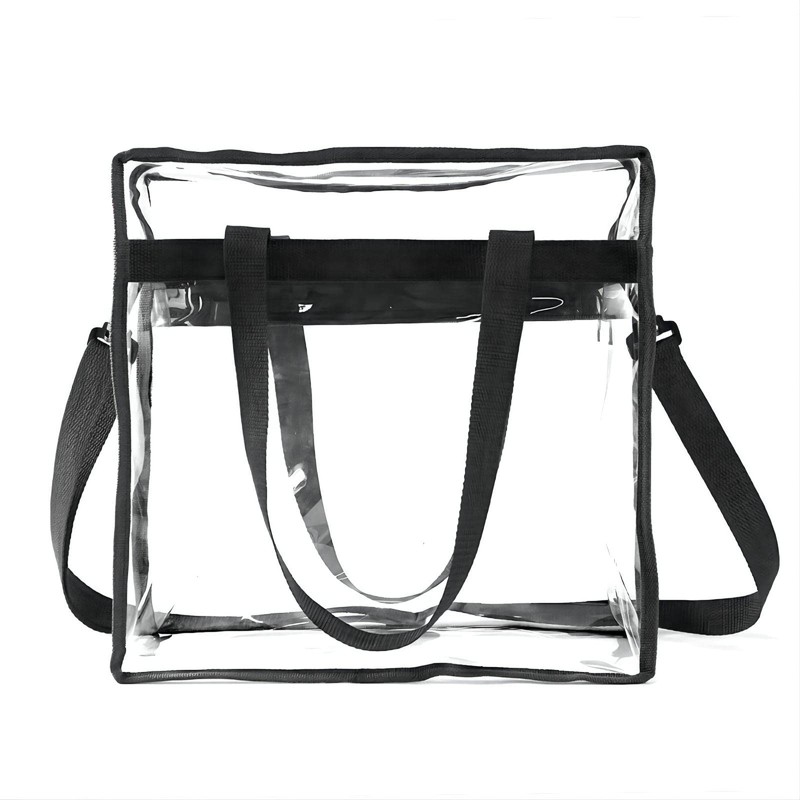 Bolsa de Mano Transparente O Hombro para Mujer, Crossbody Bandolera