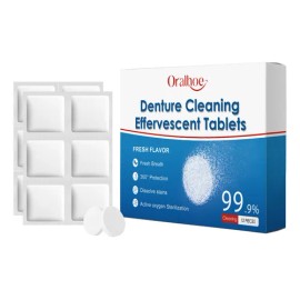 Nb Tabletas Efervescentes Limpias Para Dentaduras Postizas