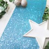 Time to Sparkle 12x108inch Glitter Sequin Table Runner Chair Sashes