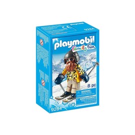 PLAYMOBIL Skier with Poles Building Set