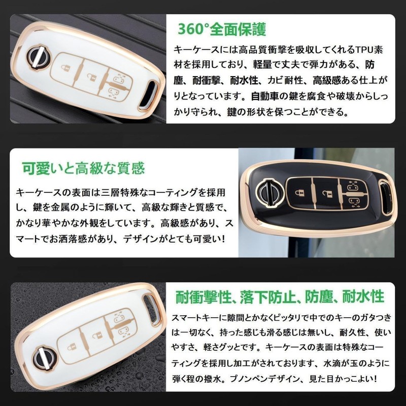 ZANEKO New Serena Key Case, Compatible with Nissan SERENA C28