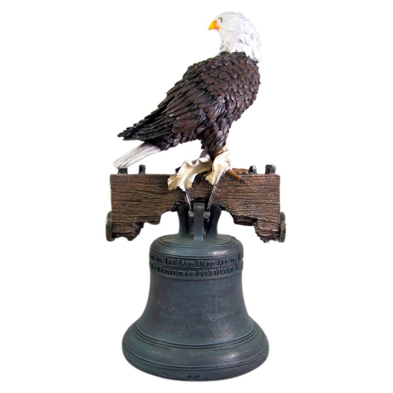 DWK 'Let Freedom Ring' Bald Eagle on Philadelphia Liberty Bell