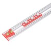 Woodworking Ruler Scribing Tool 2 In 1 Multifunctional Aluminum Alloy