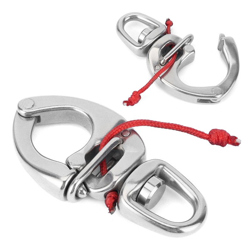 Boat Fast Eye Snap Hook 316 Stainless Steel 360° Rotation