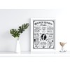 WBdesignz Witches Kitchen Rules Witches Kitchen Picture Wall Decoration Cooking