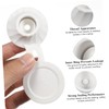 Baluue 3pcs Leak Shampoo Bottle Caps Versatile Bathroom Accessory for