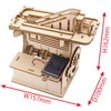Assembly Video Included Assembly Required Wood 3D Electric Puzzle Marble