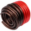 Audiopipe 25Ft 4 Gauge Black and 25Ft 4 Gauge Red