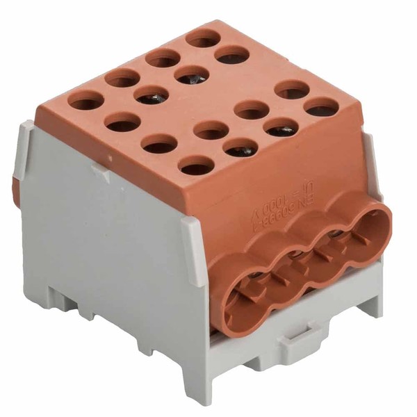 Pollmann Main Cable Junction Terminal HLAK 35-1/6 M2 Brown, Pack