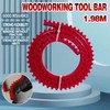 Woodworking Profiling Strip with Gear-Driven Chain - 1.98m Flexible Polymer