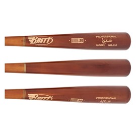 Brett Bros. Maple/Bamboo Wood BBCOR Baseball Bat: MB110 Adult 34 inch