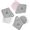 3 Pack Solid BalmSolid Perfume - Fressia Rose Cedar Solid Ointment Portable Pocket Balm Perfect for Travel Use Natural Fragrance for Men and Women