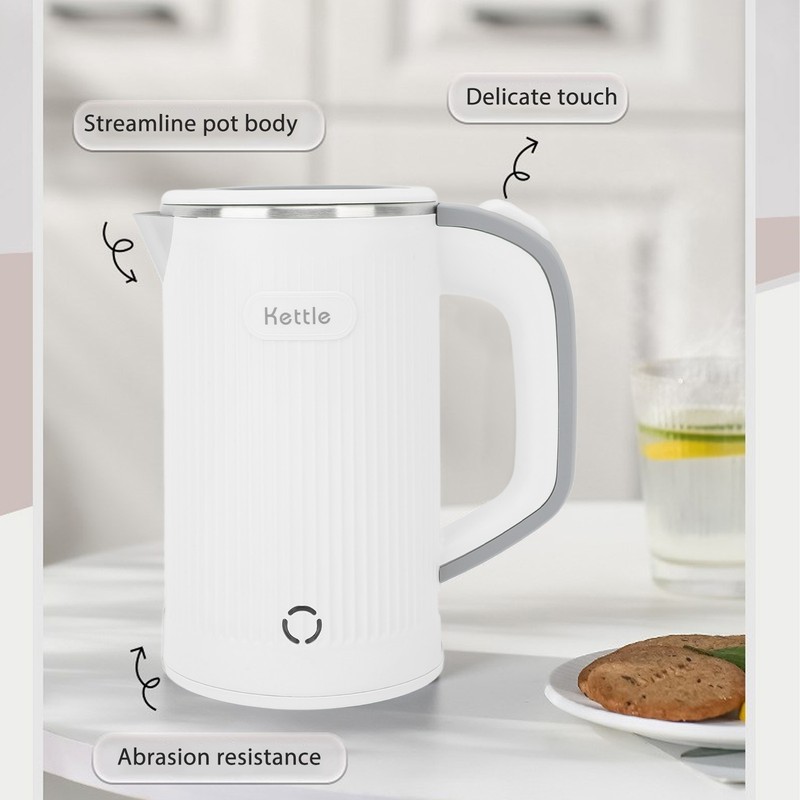 Electric Tea Kettle Auto Shut Off Boil Dry Protection Stainless