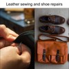 sourcing map Leather Canvas Sewing Awl Needles Set, Hand Sewing